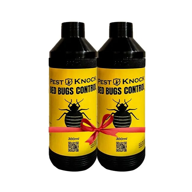 Pest Knock Bedbug Control Solution – Dual Action Formula (Pack of 2)