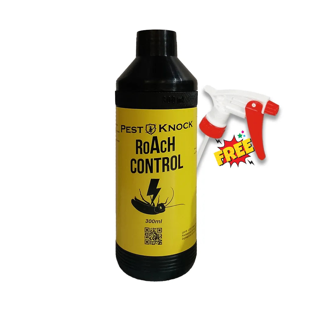 Cockroach Killer Control Solution + FREE Spray - Pest Knock Cockroach Killer Solution