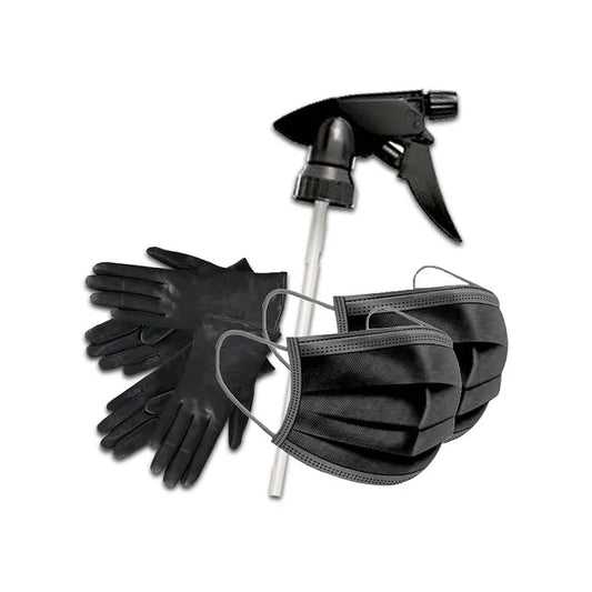Utility Pack Spray Head Mask and Gloves Pest Knock