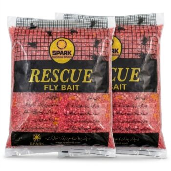 PACK OF 2 - Rescue Fly Bait Granules 1,000g – Powerful Insect Killer for Flies | Fast Acting & Long Lasting Pest Control